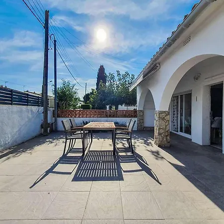 Casa Encantadora Con Piscina Privada En Riells, La Escala - Ideal Vacaciones En Familia Y Amigos - Hisp-7-33 Vila *